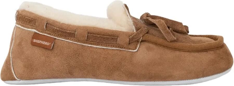 SHEPHERD OF SWEDEN Pantoffel Women Daisy Chestnut