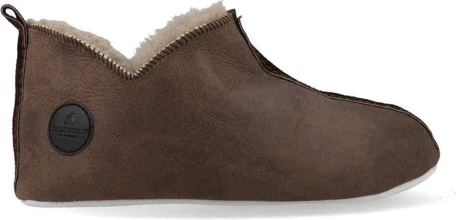 SHEPHERD OF SWEDEN Shepherd Pantoffels Lina 6202253 Bruin