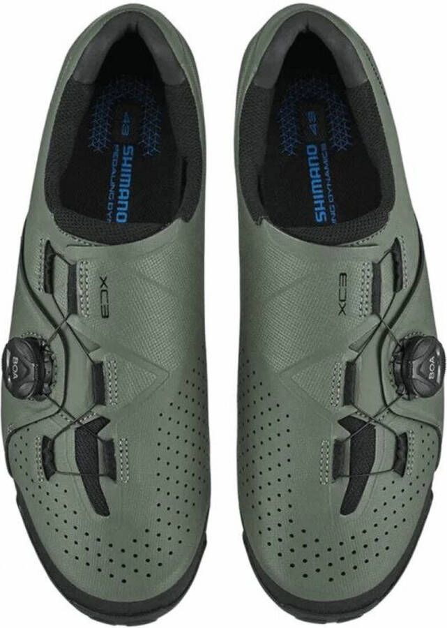 Shimano SH-XC3 Cross Country Schuhe Fietsschoenen Regular olijfgroen