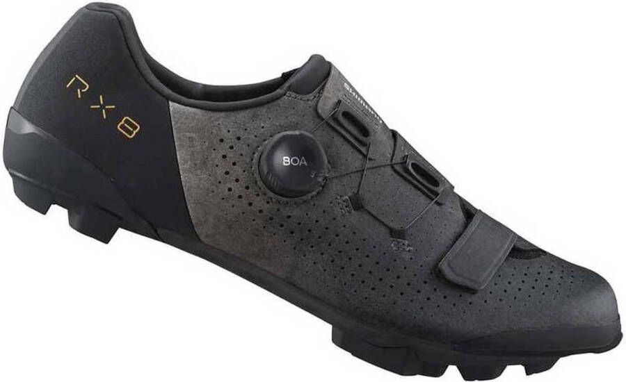 Shimano Rx801 Brede Grindschoenen Zwart Man