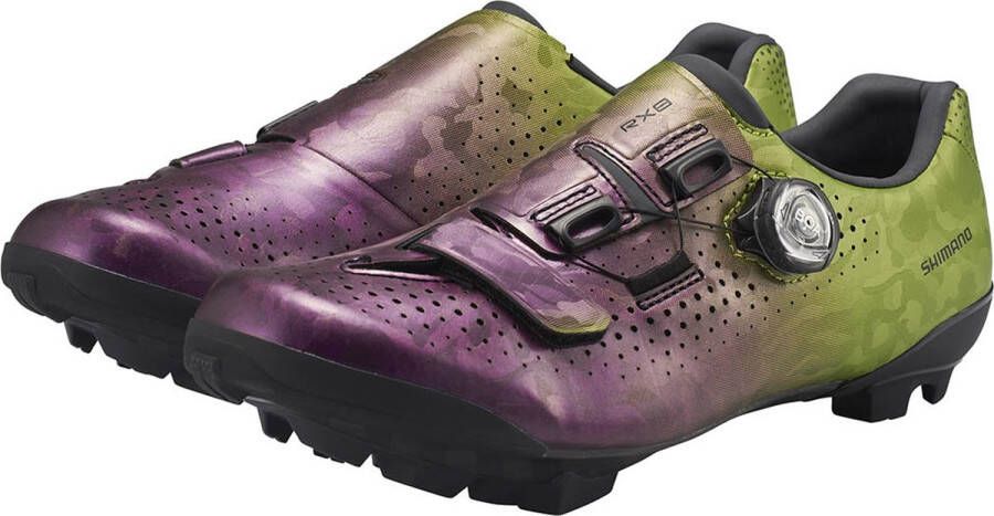 Shi o RX800 Fietsschoenen Gravel Paars Groen - Foto 2
