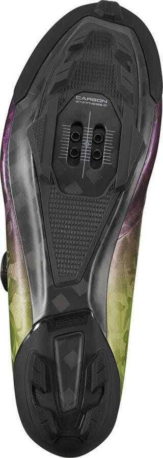 Shi o RX800 Fietsschoenen Gravel Paars Groen - Foto 4