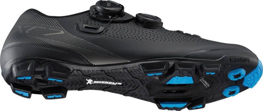 Shimano XC7 Shimano X Mountainbikeschoen Zwart (valt klein)