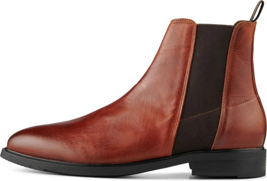 Shoe the Bear Linea chelsea boot leer Zwart Black Heren