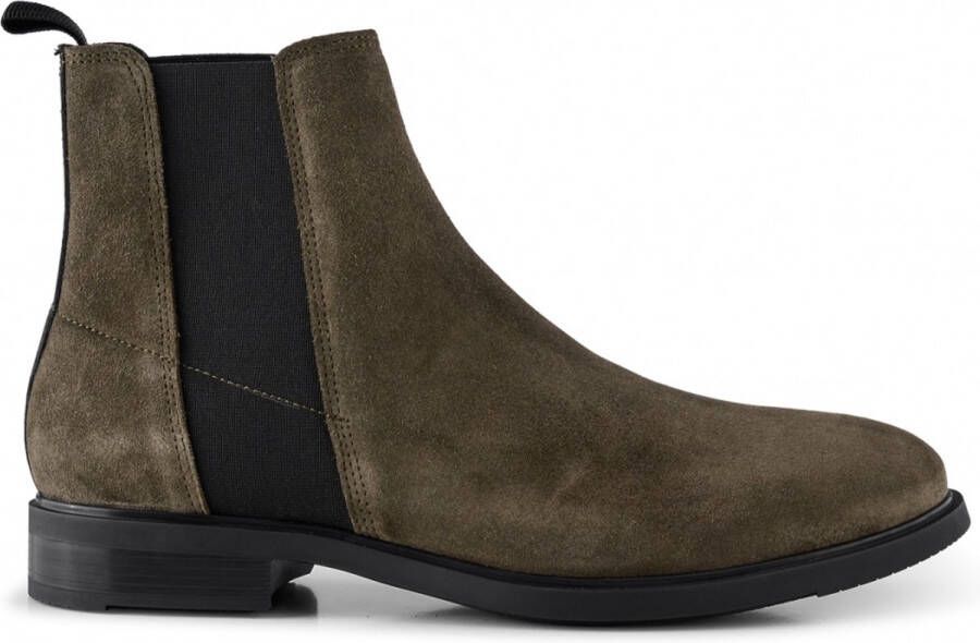 Shoe the Bear Chelsea Boot Suede line Groen Heren