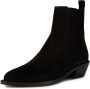 Shoe the Bear Klassieke Chelsea Suède Laars Zwart Black Dames - Thumbnail 1