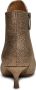 Shoe the Bear Glitter Leren Enkellaarsje Elegante Rits Brown Dames - Thumbnail 1
