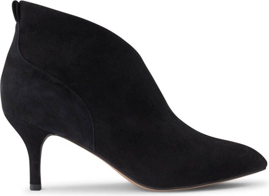 Shoe the Bear Valentine Low Cut Leren Enkellaarsjes Zwart Dames - Foto 1
