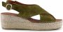 Shoe the Bear Orchid Suède Sleehak Moss Green Dames - Thumbnail 1