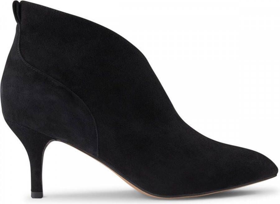 Shoe the Bear Valentine Low Cut Leren Enkellaarsjes Zwart Dames