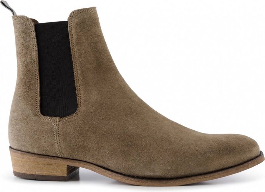 Shoe the Bear Suede Chelsea Boot Beige Heren