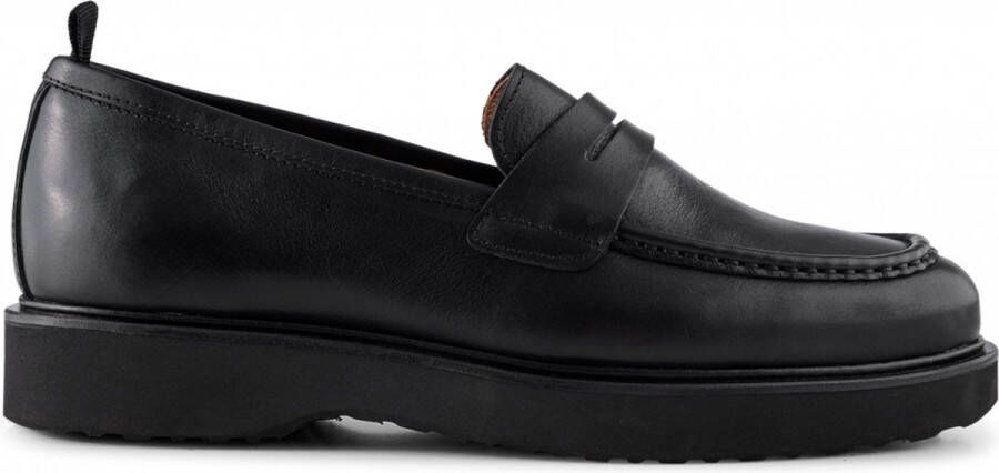 Shoe the Bear Cosmos Loafers: Moderne en casual handgemaakte schoenen Black Heren