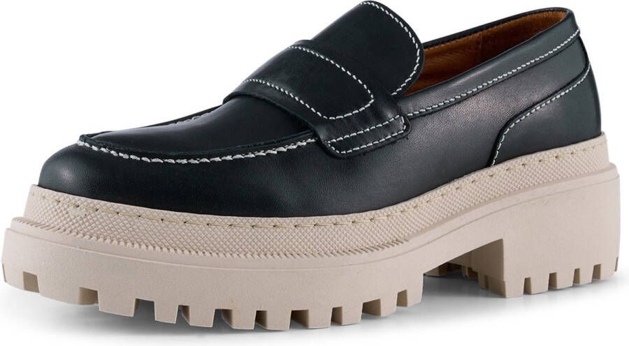 Shoe the Bear Iona loafer leer WIT Krokodil White Dames