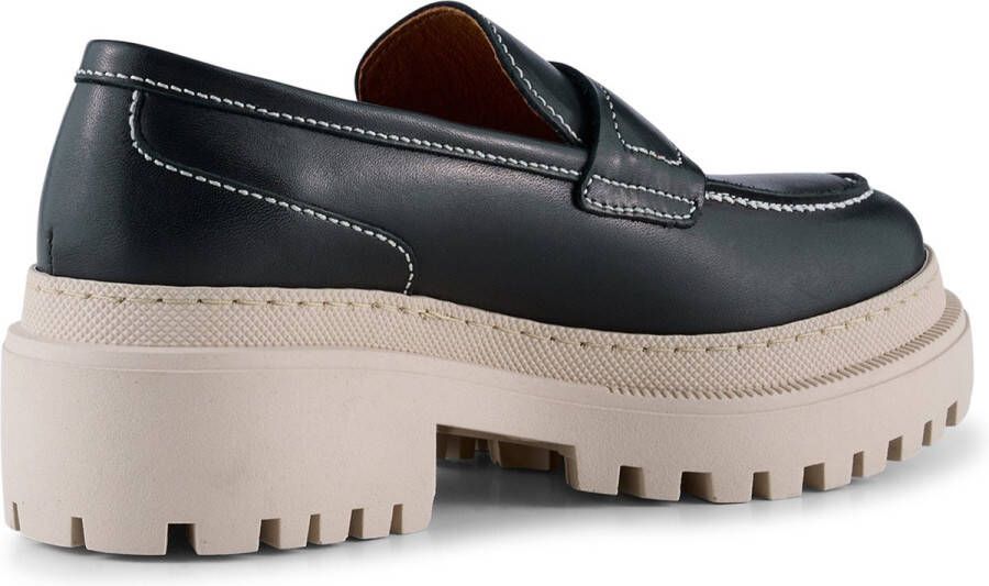 Shoe the Bear Iona loafer leer WIT Krokodil White Dames