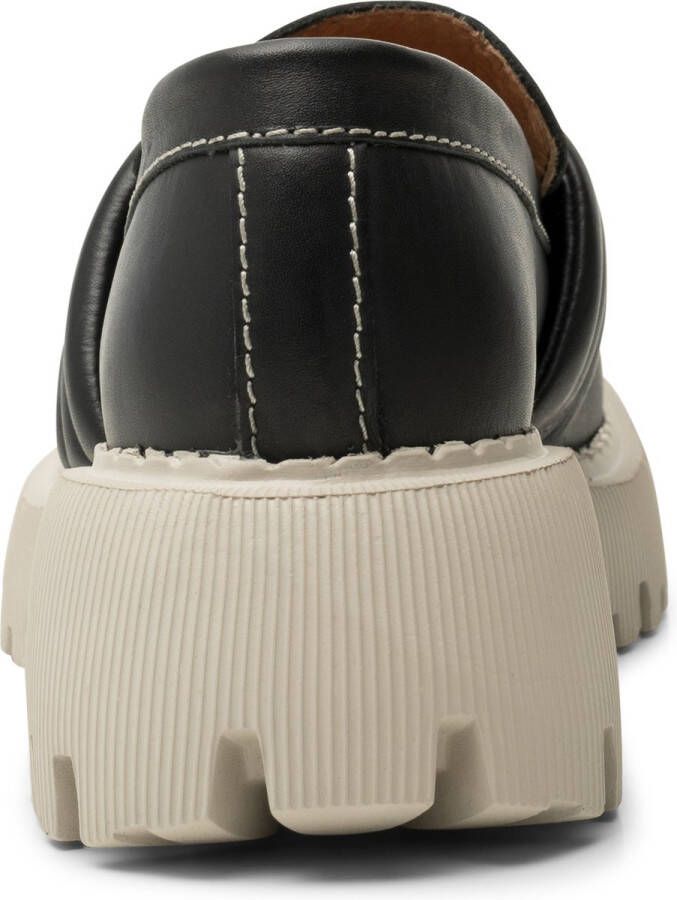Shoe the Bear Chunky Leren Loafer Zwart Contrast Black Dames