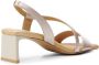 Shoe the Bear Sylvi sandaal satijn OFF White Satin White Dames - Thumbnail 1