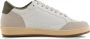 Shoe the Bear Babtiste sneaker leer WIT Groen Multicolor Heren - Thumbnail 1