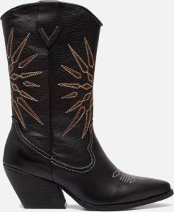 Shoecolate Cowboylaarzen Zwart Synthetisch 202702 Dames