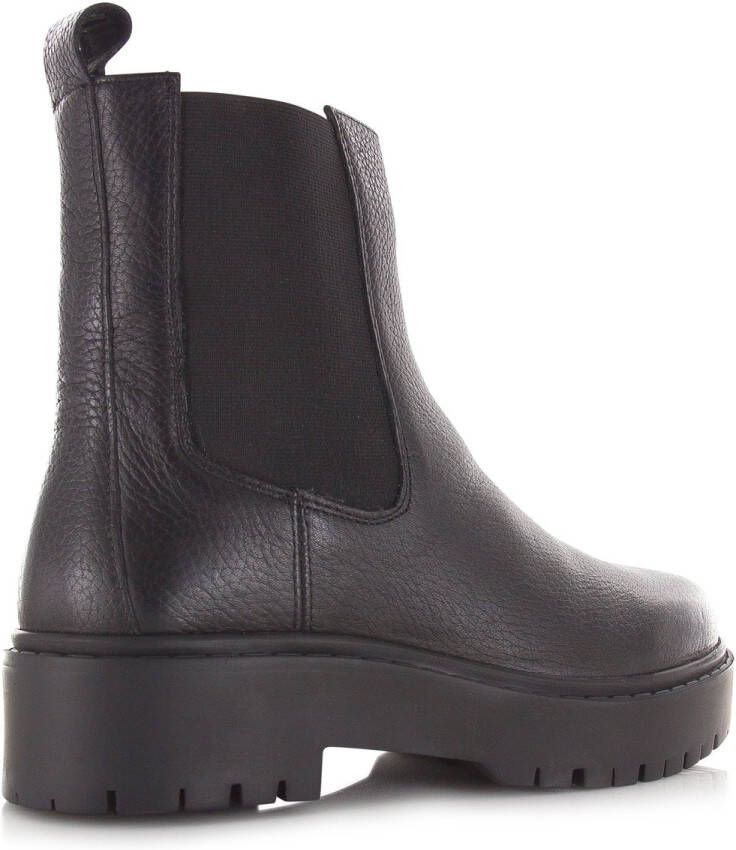 Shoecolate Leren chelsea boot Zwart Leer Chelsea boots Dames