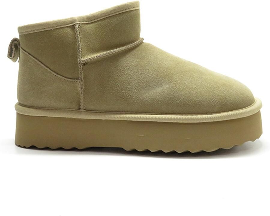 Shoecolate Korte variant plateau zool 8.24.21.150 BEIGE