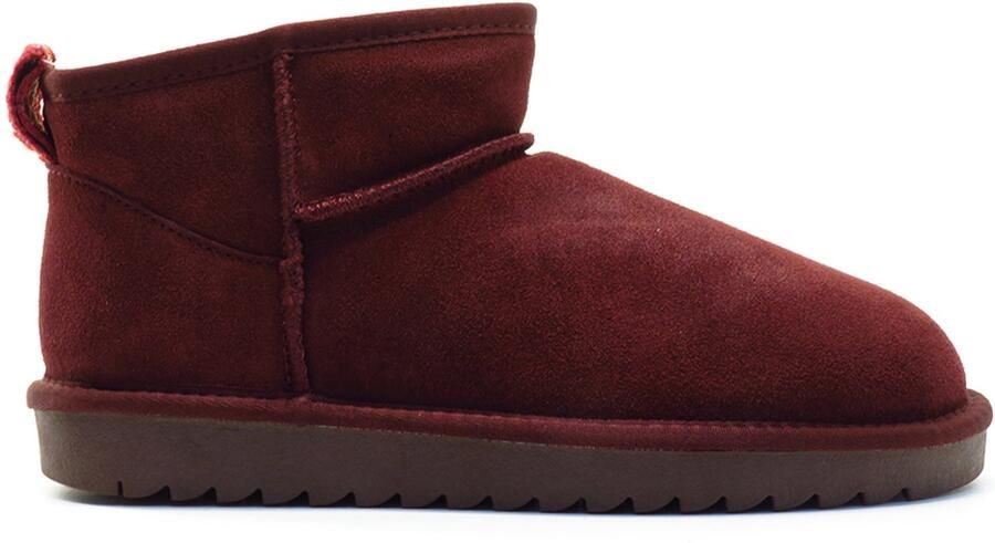Shoecolate laag suede bordeaux 8.25.55.052.01 BORDO