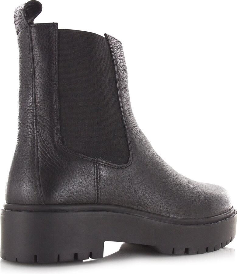 Shoecolate Leren chelsea boot Zwart Leer Chelsea boots Dames