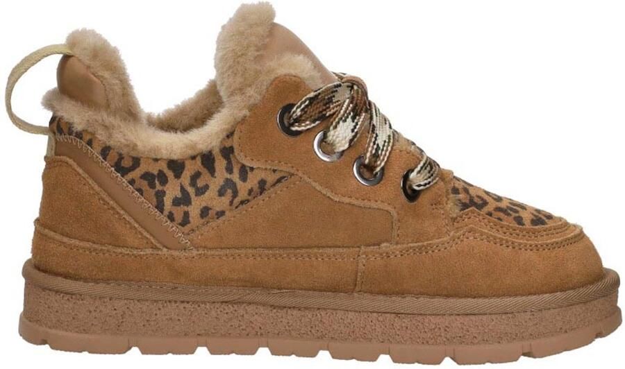 Shoecolate Veterschoenen Laag Veterschoenen Laag cognac