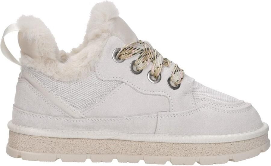 Shoecolate Veterschoenen Laag Veterschoenen Laag gebroken wit