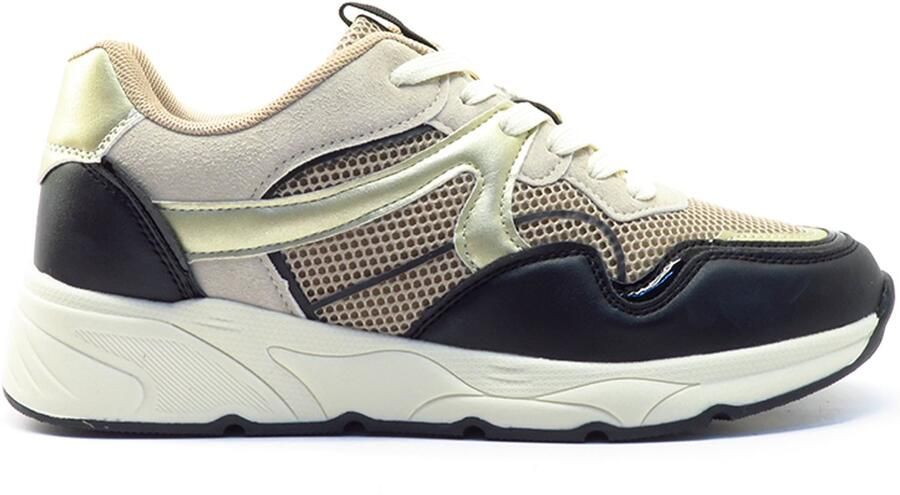 Shoecolate Zwart beige gold 1.16.02.054.01 BEIGE