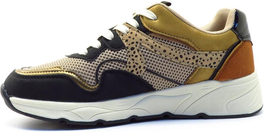 Shoecolate Zwart beige multi cogna MULTI