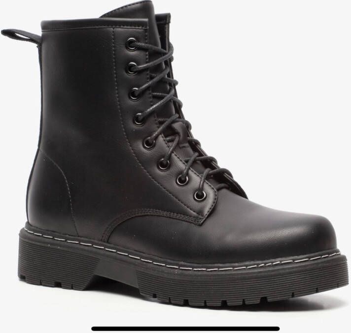 Shoekueen Dames Laarzen Mat Leer