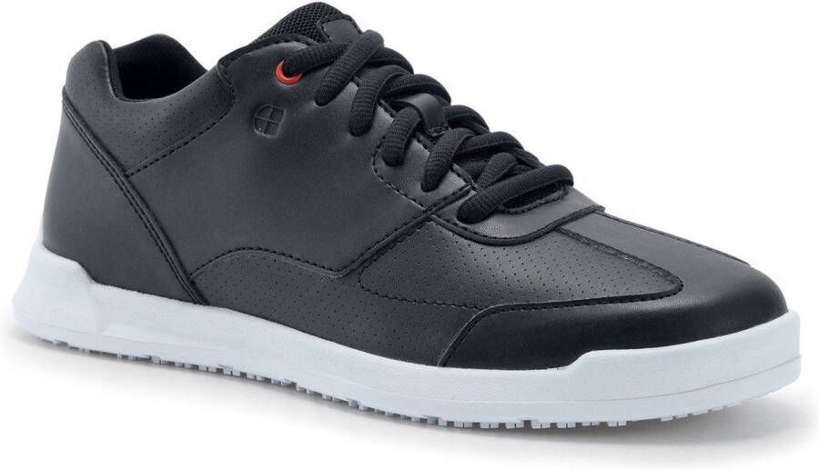 Shoes for Crews Liberty Dames Zwart Wit Lichtgewicht sneakers met extreme antislipzool