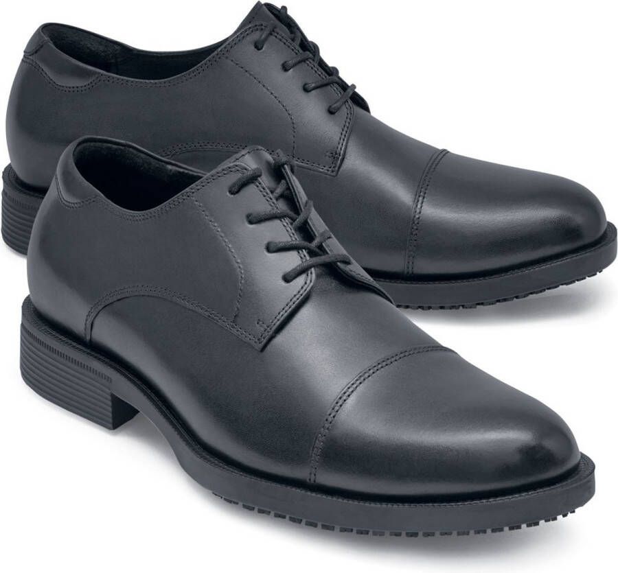 Shoes for Crews Senator Zwart Formele waterbestendige schoenen met verhoogde antislip
