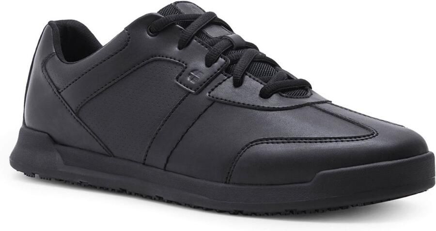 Shoes for Crews Liberty ECO| Dames Zwart Lichtgewicht vegan sneaker met extreme antislipzool