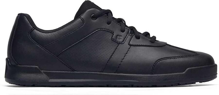 Shoes for Crews Liberty ECO| Dames Zwart Lichtgewicht vegan sneaker met extreme antislipzool