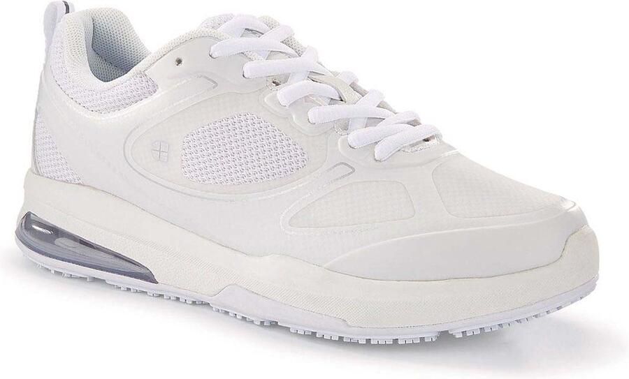 Shoes for Crews Revolution II Wit Damessneakers met luchtvering en antislipzolen