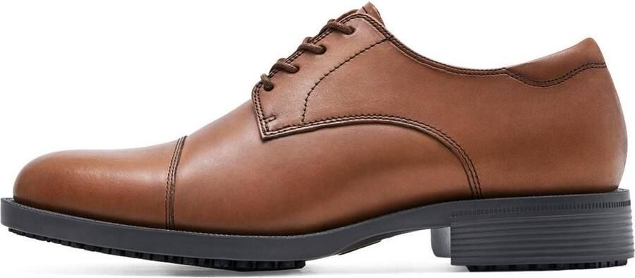 Shoes for Crews Senator Bruin Formele waterbestendige schoenen met verhoogde antislip - Foto 3