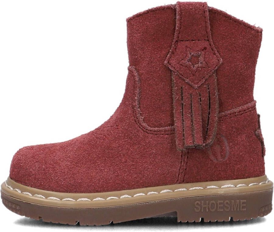 Shoesme B w004 Laarzen Suède Meisjes Rood - Foto 2