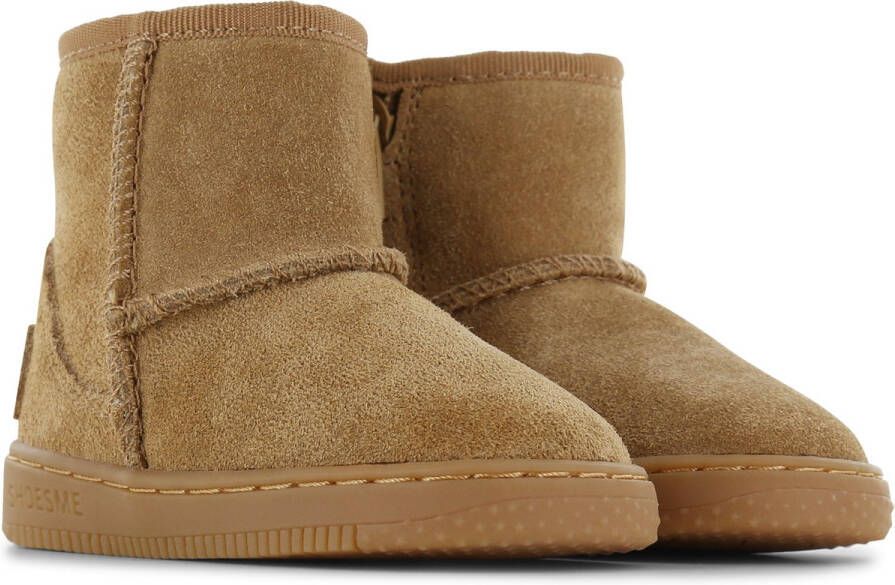 Shoesme Baby Babylaarsjes Cognac Fluffy