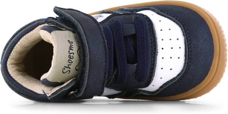 Shoesme Baby Babysneakers Jongens Dark Blue Fluffy
