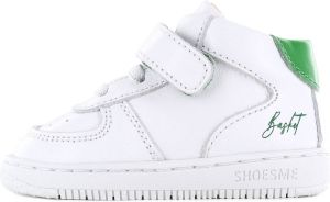 Shoesme Baby | Babysneakers | | white green | Leer