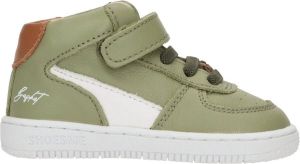 Shoesme Baby Babysneakers Meisjes jongens Green Leer