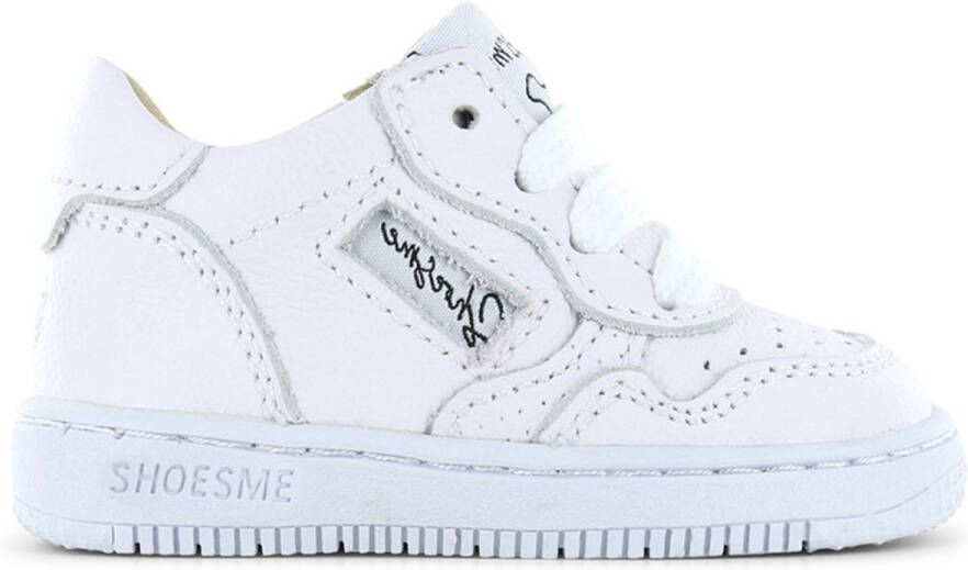 Shoesme Baby Babysneakers WHITE Leer