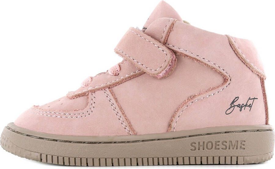 Shoesme Baby | Babysneakers | Meisjes | Pink | Leer