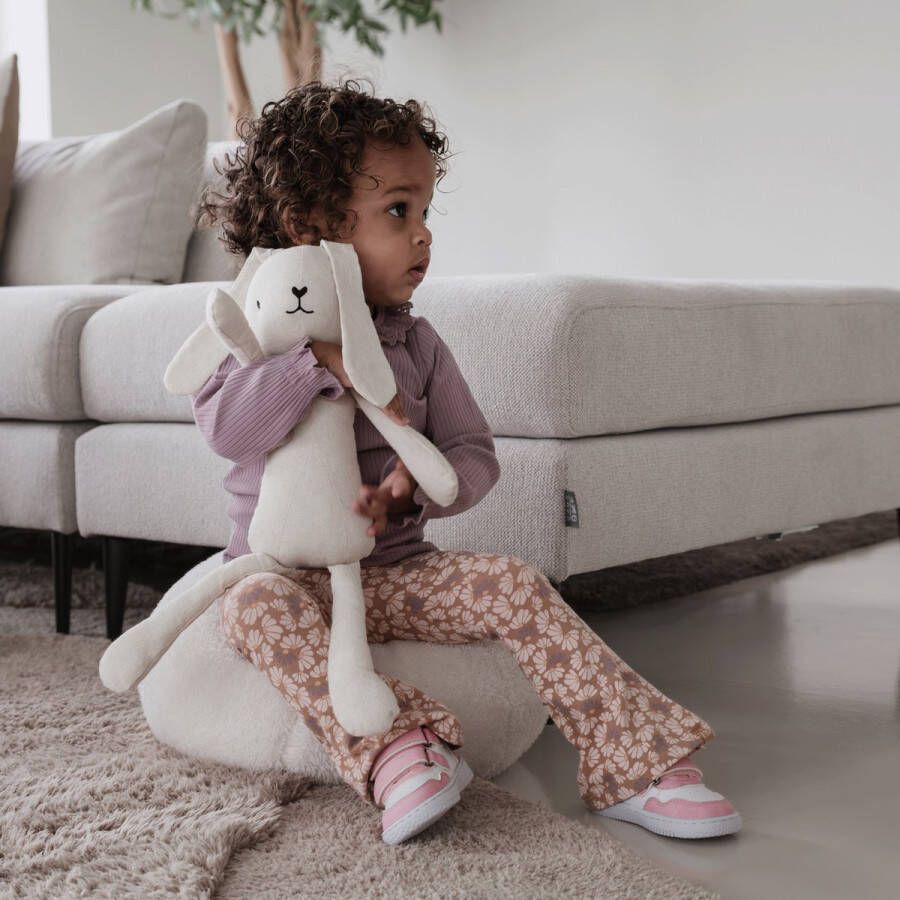 Shoesme Baby Babysneakers Meisjes Pink White Leer
