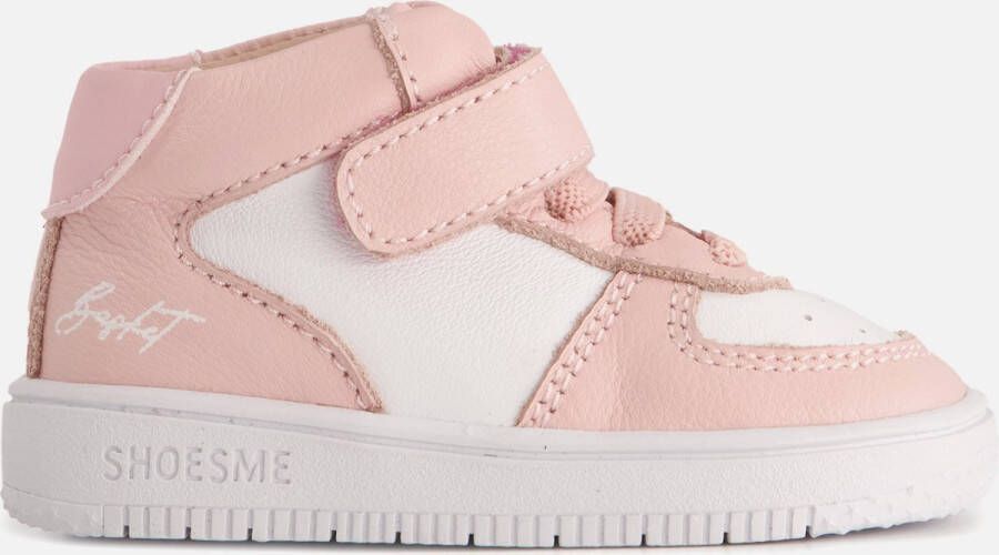 Shoesme Baby Babysneakers Meisjes Pink White Leer - Foto 2