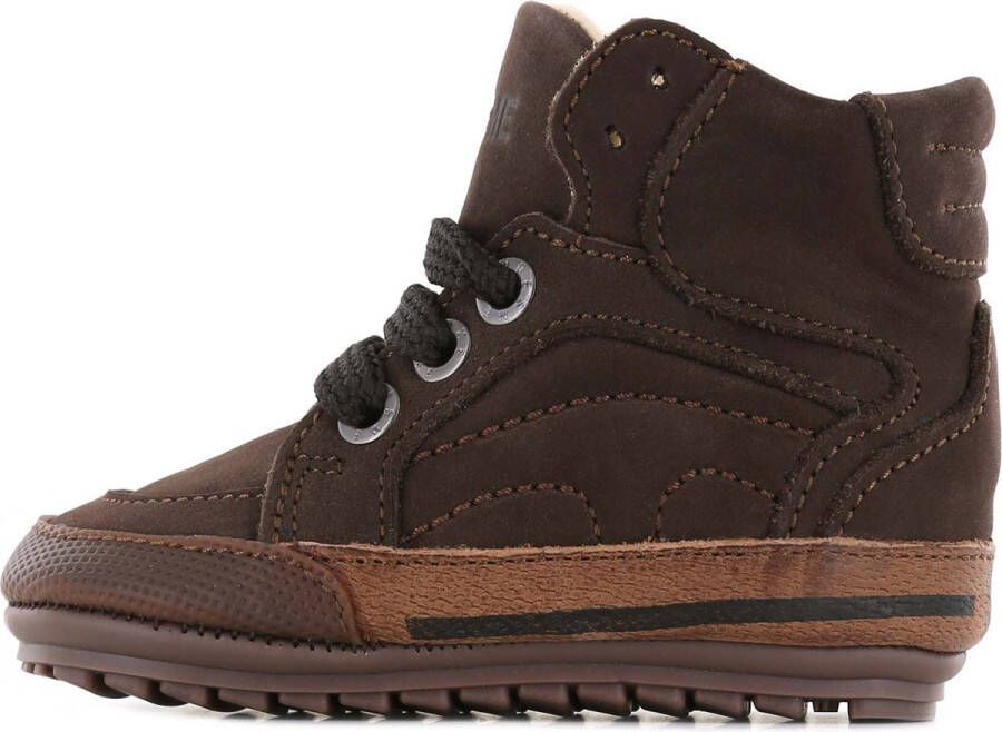 Shoesme Baby | Eerste stapschoenen | Jongens | Dark Brown | Leer