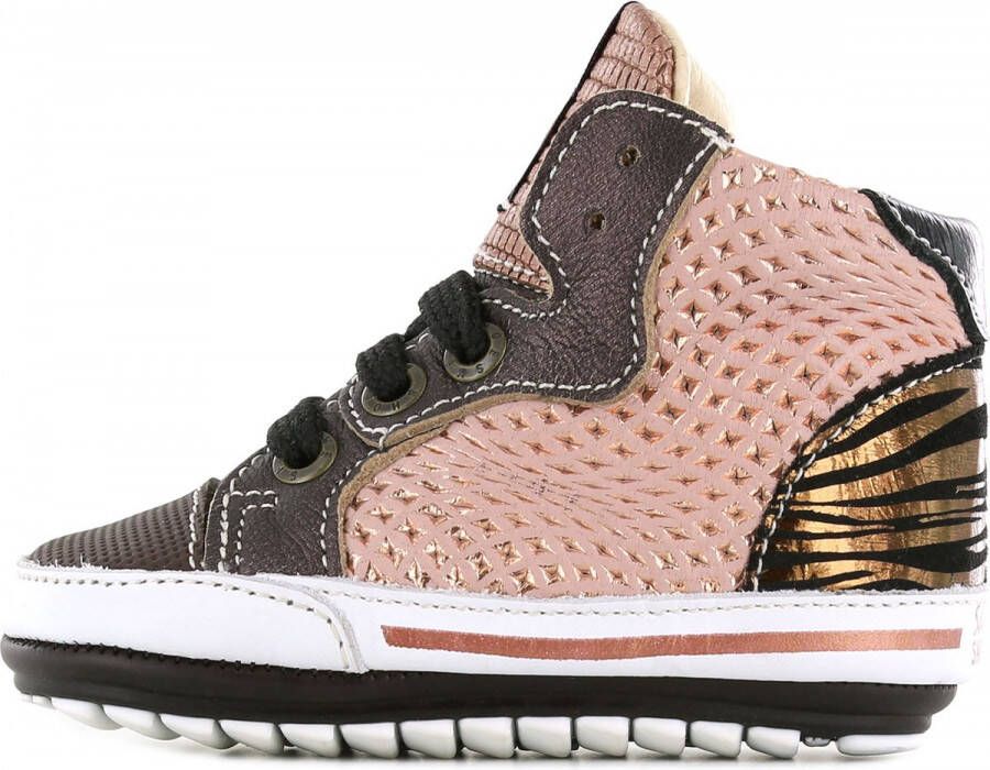 Shoesme Baby Eerste stapschoenen Meisjes Bronze Peach Leer
