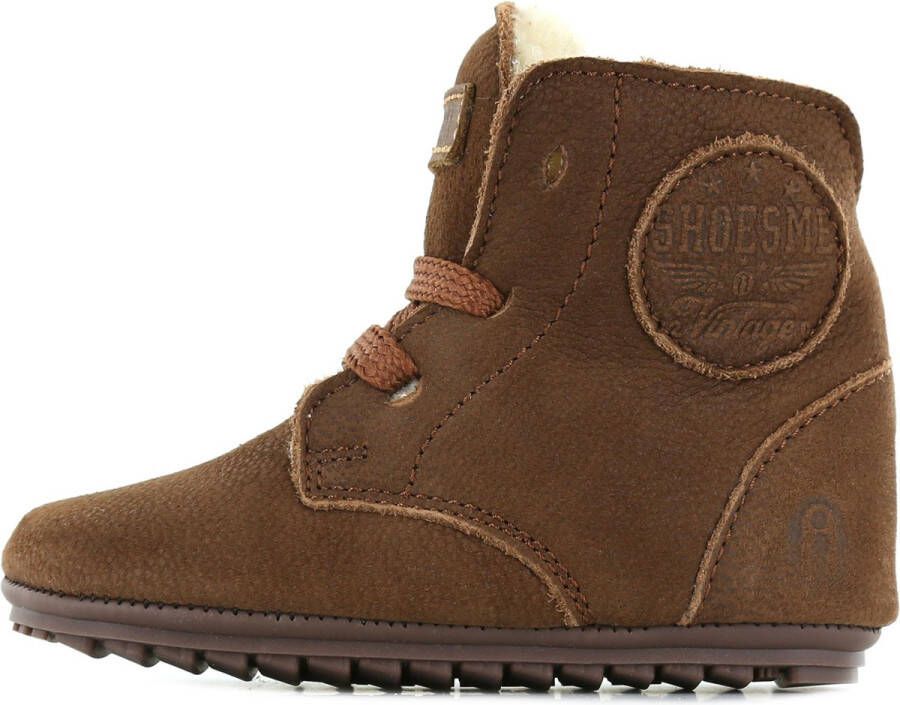 Shoesme Baby | Eerste stapschoenen | | Cognac | Warm gevoerd