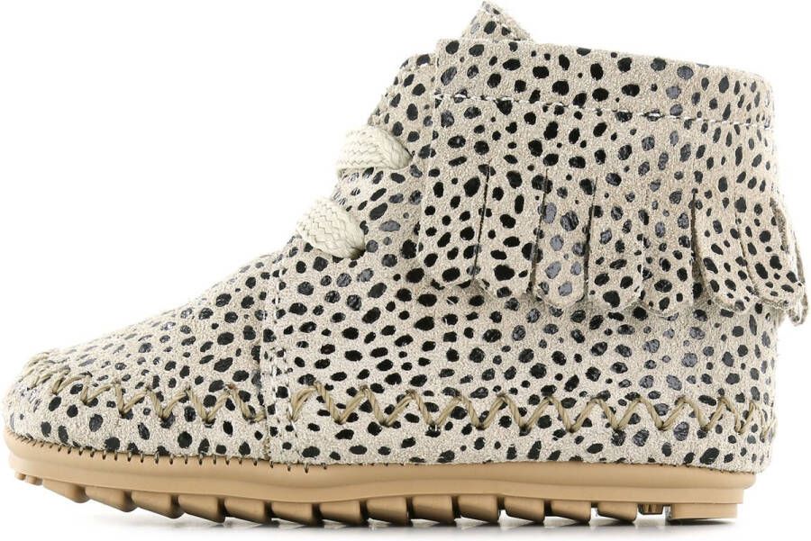 Shoesme Baby | Enkelboots | Meisjes | Beige Dots | Leer